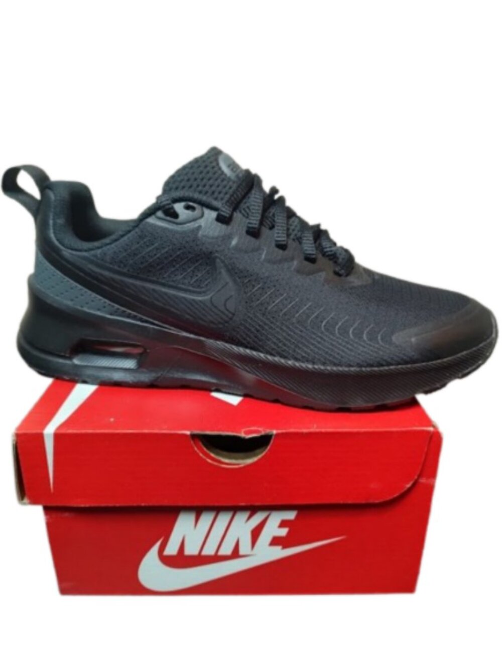 Nike Air Max Nuaxis Triple Black Anthracite FD4329-004 Men Sizes NIB